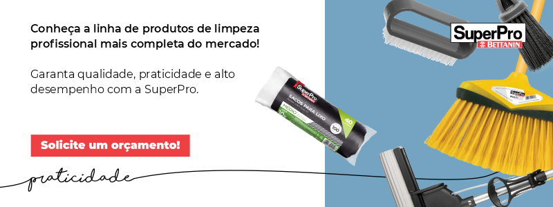 Conheça a linha de produtos de limpeza profissional mais completa do mercado.! Garanta qualidade, praticidade e alto desempenho com a SuperPro. Solicite um orçamento!