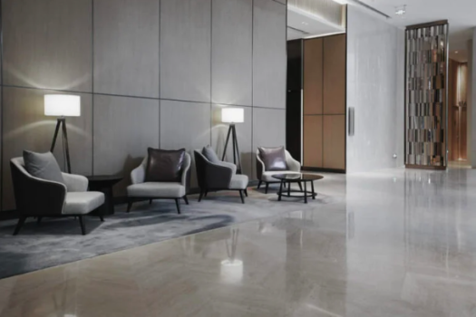 Saguão de hotel vazio